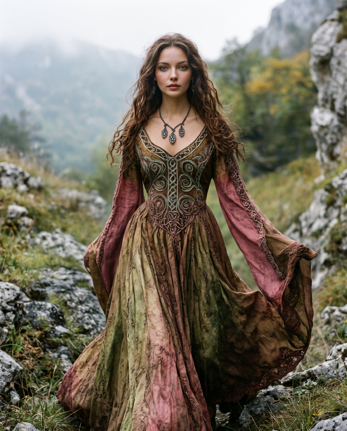 Vestido Místico Ritual del Otoño